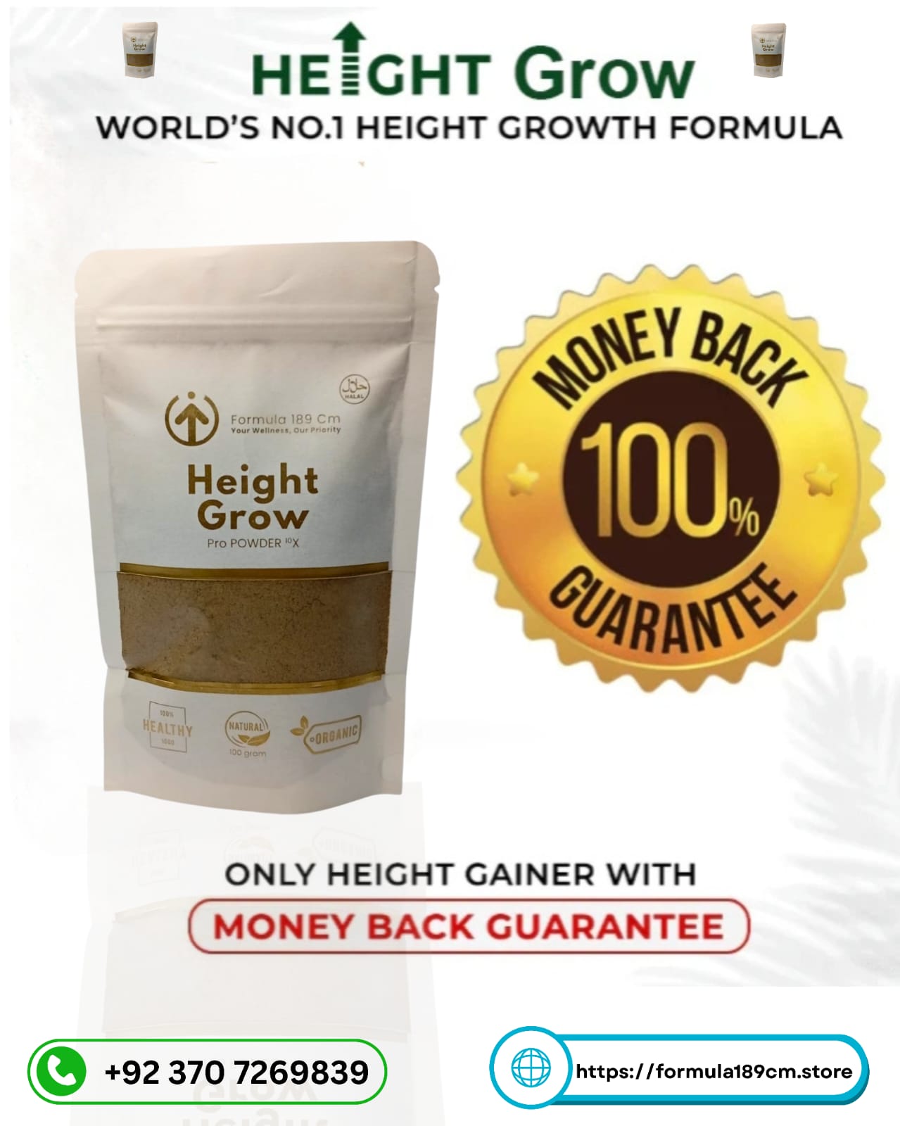Height Grow Pro – Best Height Growth Supplement in Pakistan