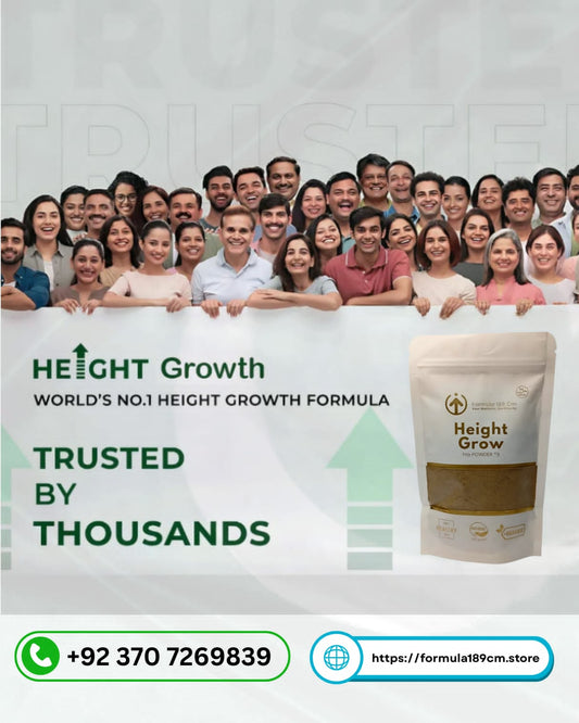 3 Pack Height Grow Pro – Best Height Growth Supplement in Pakistan