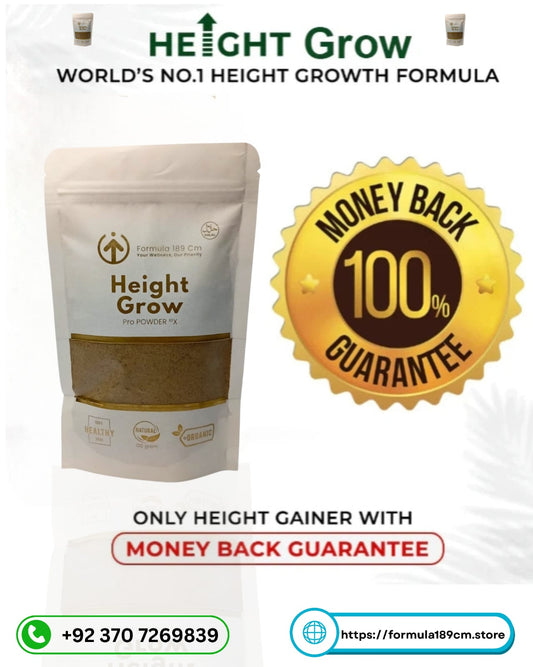 Height Grow Pro – Best Height Growth Supplement in Pakistan